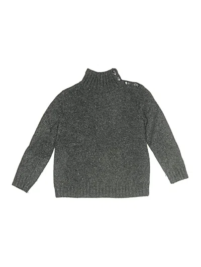 Pre-owned Bonpoint Kids' Cashmere Pullover Sweater In Gray