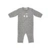 Bonpoint Cashmere Rompers Kids In Gray
