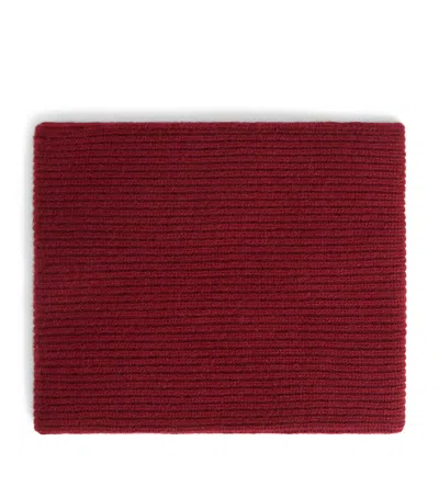 Bonpoint Kids'  Cashmere Scarf In Burgundy