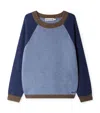 Bonpoint Damien Raglan-sleeve Jumper In Blue