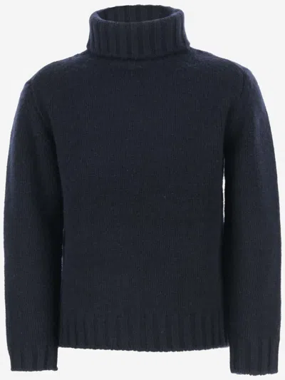 Bonpoint Kids' Cashmere Sweater In Blue