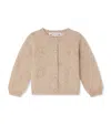 Bonpoint Cashmere Tibile Cardigan In Neutral
