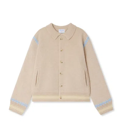 Bonpoint Kids' Cashmere X Guest In Residence Liberté Cardigan In Brown
