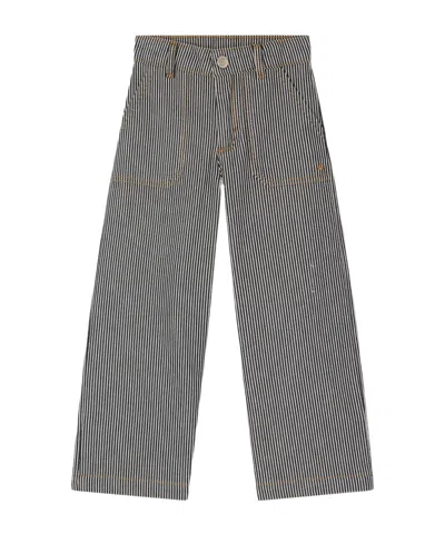 Bonpoint Casual Pants With Belt Loops In Gray