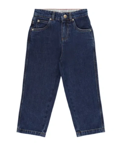 Bonpoint Casual Straightleg Pants In Blue
