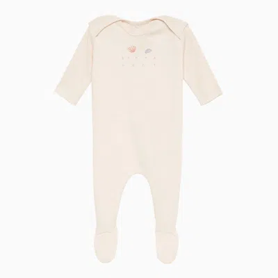 Bonpoint Babies' Catia Powder Pink Cotton Pyjamas