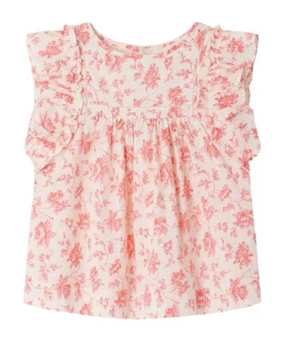 BONPOINT BONPOINT CELENE FLORAL-PRINTED BLOUSE