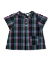 Bonpoint Checked Top In Black