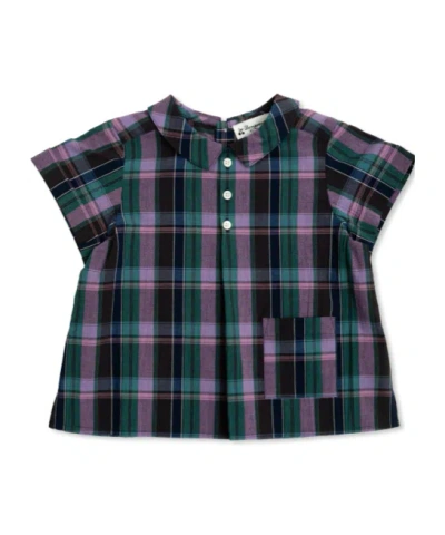 Bonpoint Checked Top In Black