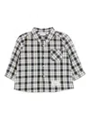 Bonpoint Checkered Shirt In White
