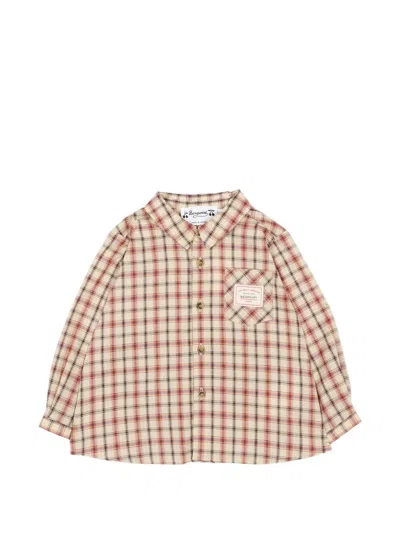 Bonpoint Babies' Check-pattern Shirt In Multi