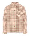 Bonpoint Check-pattern Shirt In Neutral