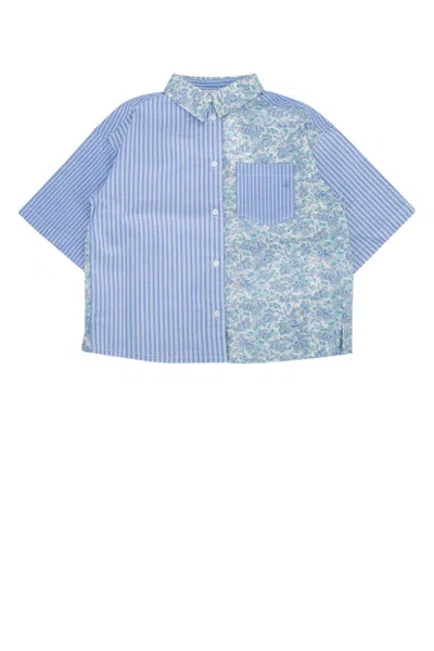 Bonpoint Kids' Chemise Elyas In Blue