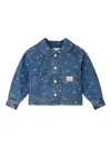 Bonpoint Long Sleeve Casual Jacket In Blue