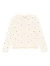 Bonpoint Cherry-embroidered Cardigan In Yellow