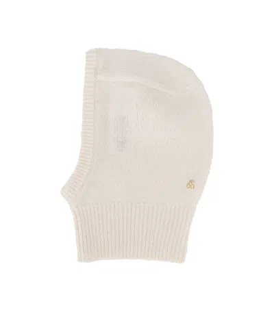 Bonpoint Cherry-embroidered Knitted Hat In White