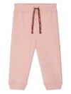 Bonpoint Cherry Patch Trousers In Pink