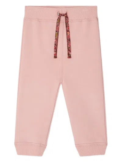 Bonpoint Kids' Cherry Patch Trousers In Pink