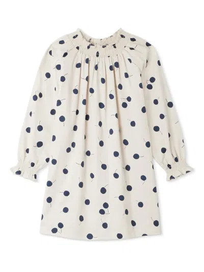 Bonpoint Kids' Cotton Dress In White