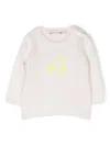 Bonpoint Cherry-print Sweatshirt In Neutrals
