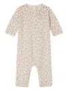 Bonpoint Cherry-print Wool Jumpsuit In Neutral