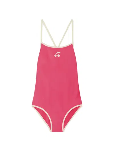 Bonpoint Cherry Swimsuit In Multi