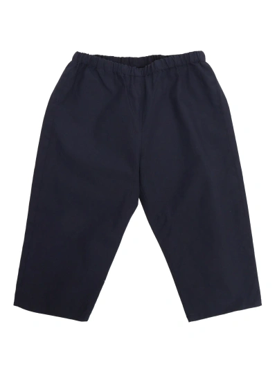 Bonpoint Childrens Casual Trousers In Blue