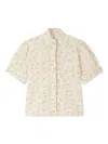 Bonpoint Girls Cindy Blouse In Neutrals
