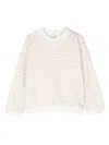 Bonpoint Claudine Cherry-print Sweatshirt In White