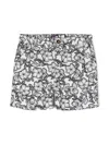 Bonpoint Clovis Floral-print Shorts In White