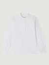Bonpoint Cotton Bib-collar Shirt In White
