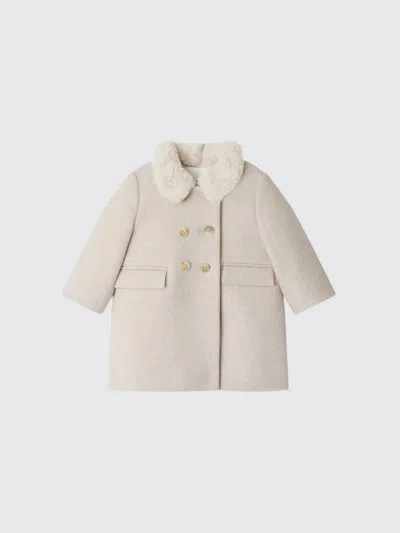 BONPOINT COAT BONPOINT KIDS COLOR BEIGE,H79503022