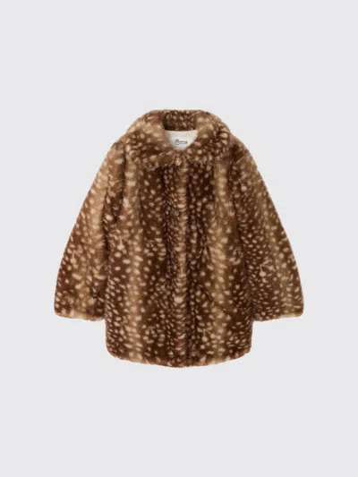 Bonpoint Coat Kids Color Camel In Brown