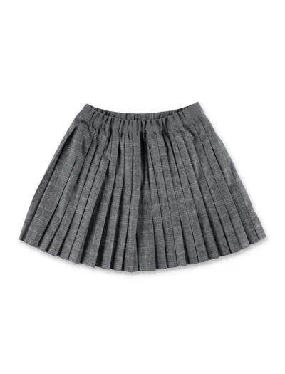 Bonpoint Kids' Colllege Skirt In Grigio