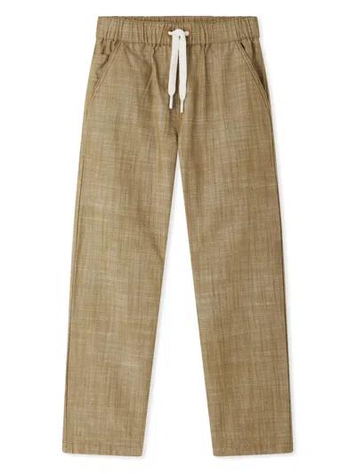 Bonpoint Kids' Connell Trousers In Brown