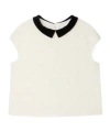 Bonpoint Twinkle Textured-finish Blouse In White