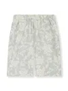 Bonpoint Conway Floral-print Cotton Shorts In Blue