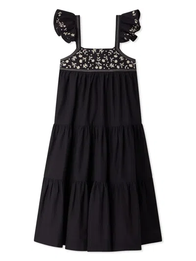 Bonpoint Kids' Cora Dress In Black