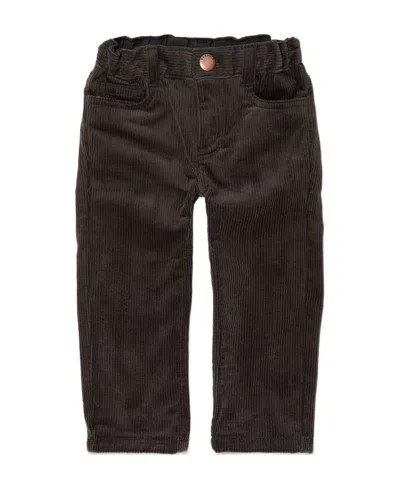 Bonpoint Corduroy Straight-leg Trousers In Black