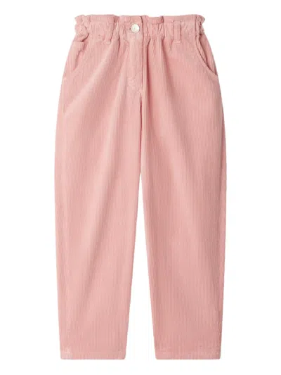 Bonpoint Kids' Corduroy Trousers In Pink