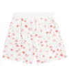 Bonpoint Cornelia Cherry-print Shorts In Im Blanc Naturel