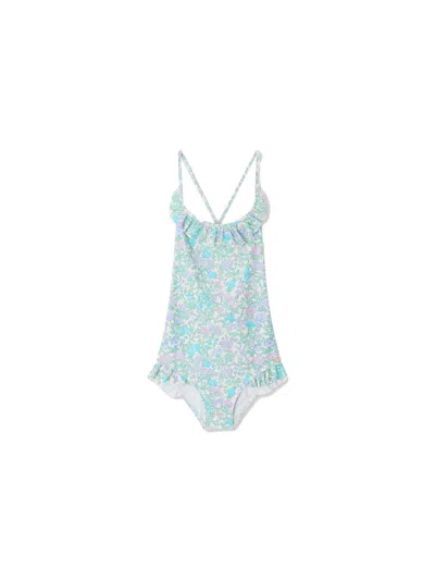 Bonpoint Costume "lacy" In Blue