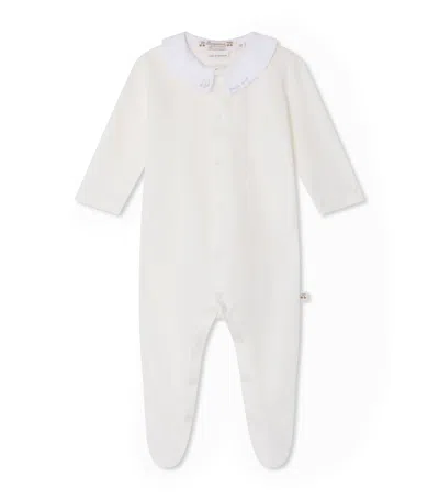 Bonpoint Kids'  Cotton All-in-one In White