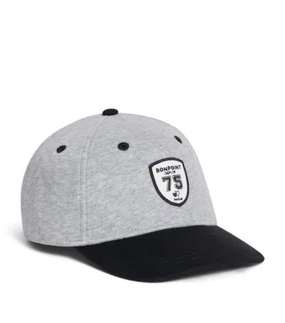 Bonpoint Kids'  Cotton Arnold Baseball Cap In White