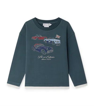 Bonpoint Kids' Cotton Bartholome T-shirt In Green
