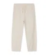 Bonpoint Cotton-blend Drawstring Sweatpants In Neutral