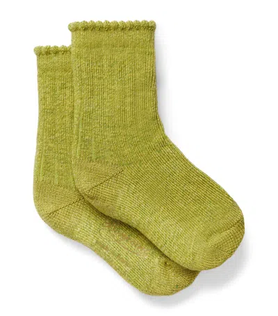 Bonpoint Kids' Cotton-blend Socks In Green