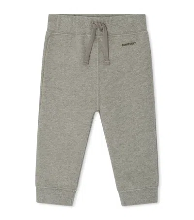 Bonpoint Kids' Cotton-blend Sweatpants In Green