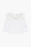 Bonpoint Cotton Blouse With Pleats