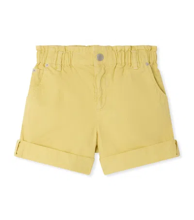 Bonpoint Kids' Cotton Cathy Shorts In Burgundy